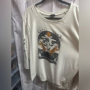 Fun tiger design sweatshirt from Torrid. Size 2x!